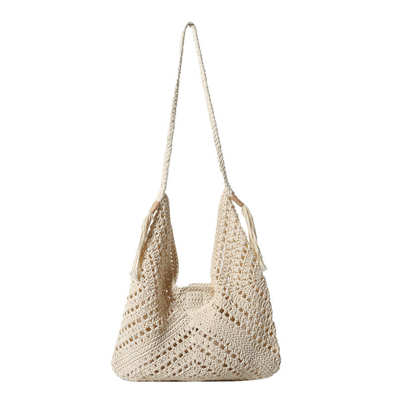 Women's Woven Shoulder Bag