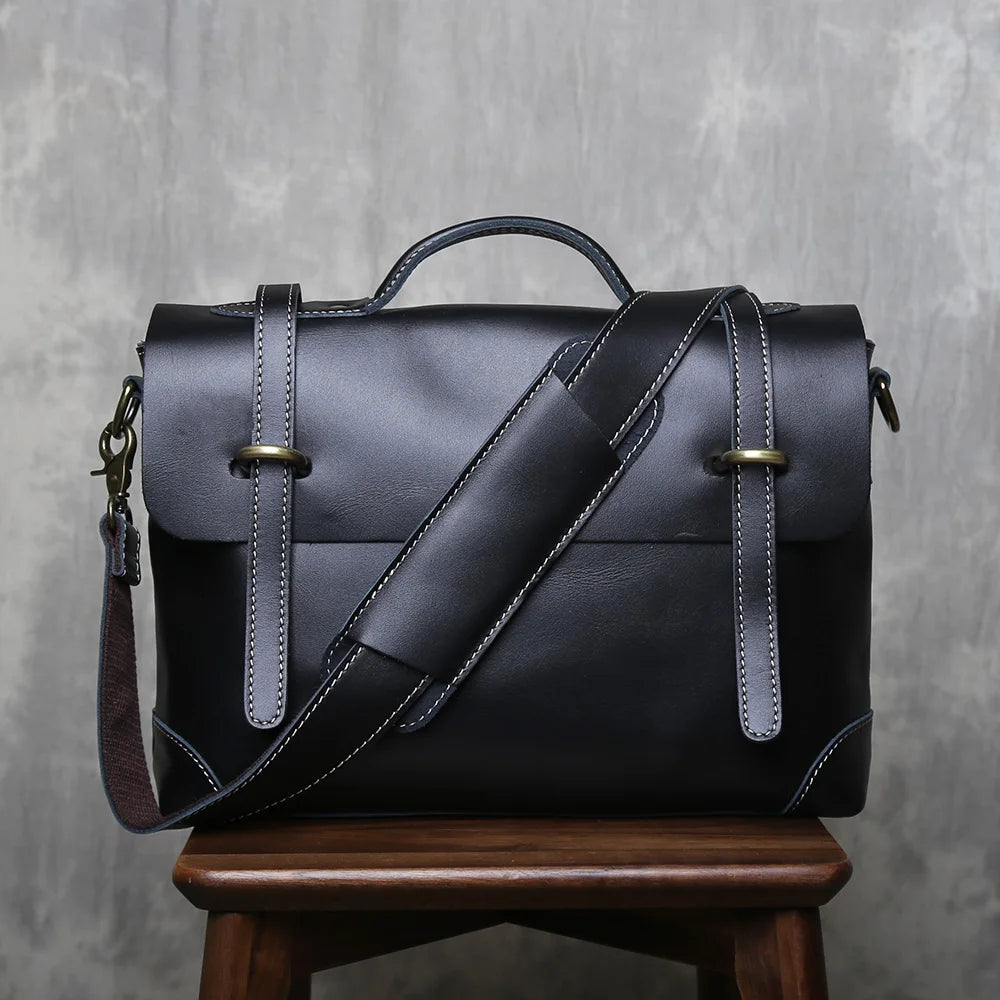 Vintage Top-Grain Commuter Case