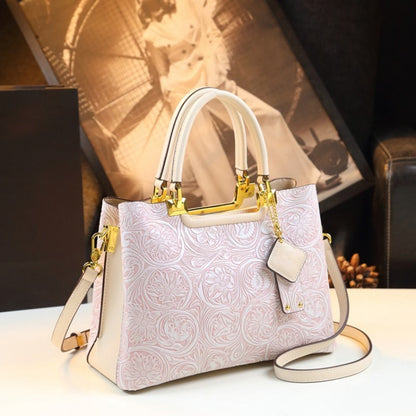 Heavy Industry Painted Leather Carved Wedding Bag