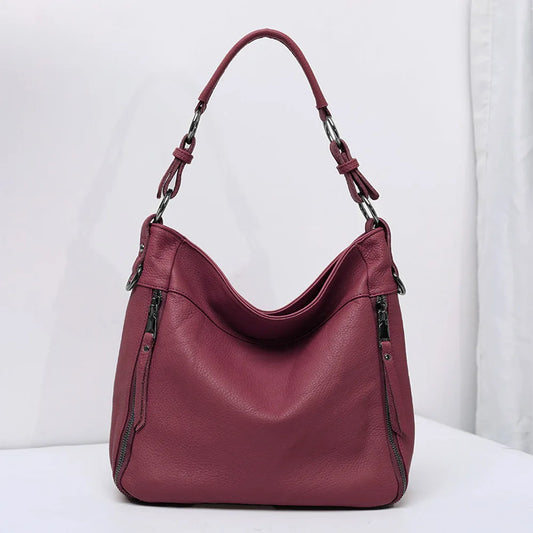 Premium Cowhide Crossbody