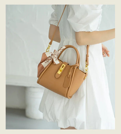 The Belle Leather Nouveau Tote