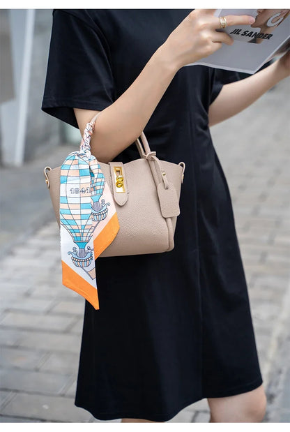 The Belle Leather Nouveau Tote