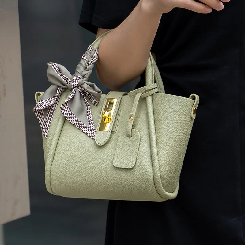 The Belle Leather Nouveau Tote