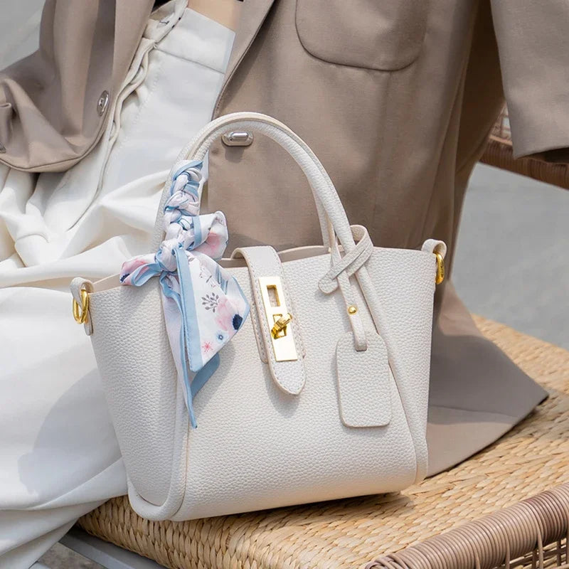 The Belle Leather Nouveau Tote