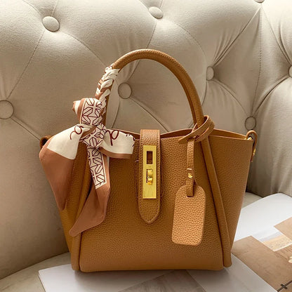 The Belle Leather Nouveau Tote