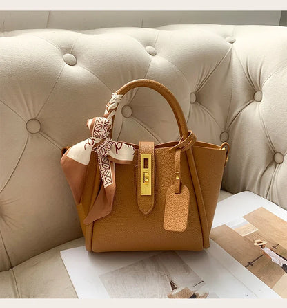 The Belle Leather Nouveau Tote
