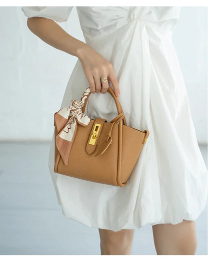 The Belle Leather Nouveau Tote