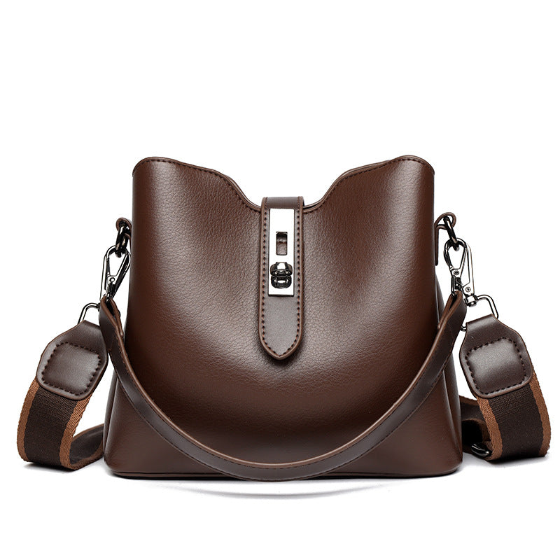 One-Shoulder Bucket Bag