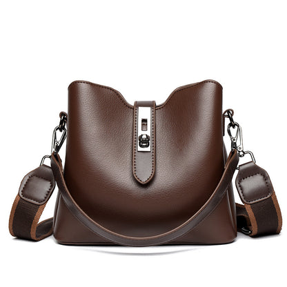 One-Shoulder Bucket Bag