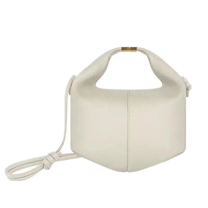 Cow Leather Buckle Tote