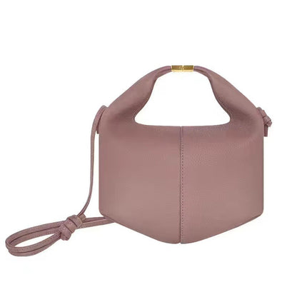 Cow Leather Buckle Tote