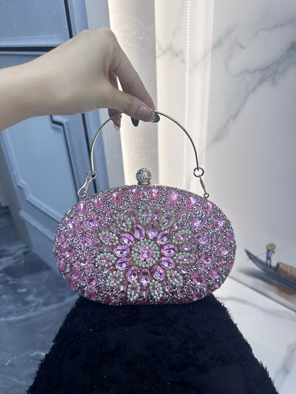 Sunflower Diamond Evening Bag