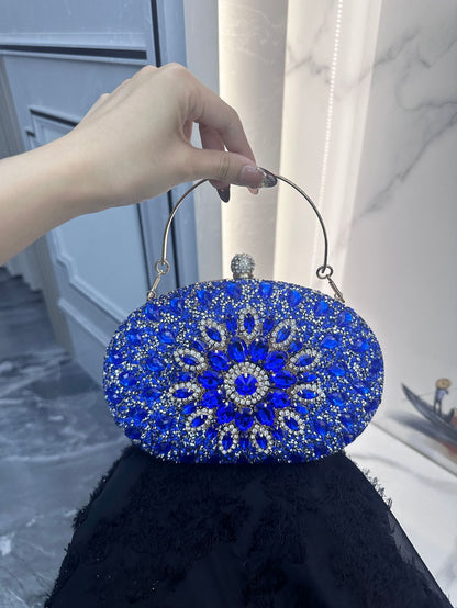 Sunflower Diamond Evening Bag