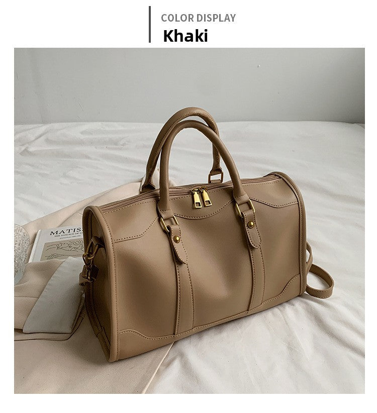 Solid Shoulder Underarm Bag