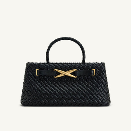 Bow Woven Tote
