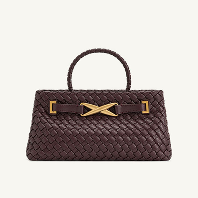 Bow Woven Tote