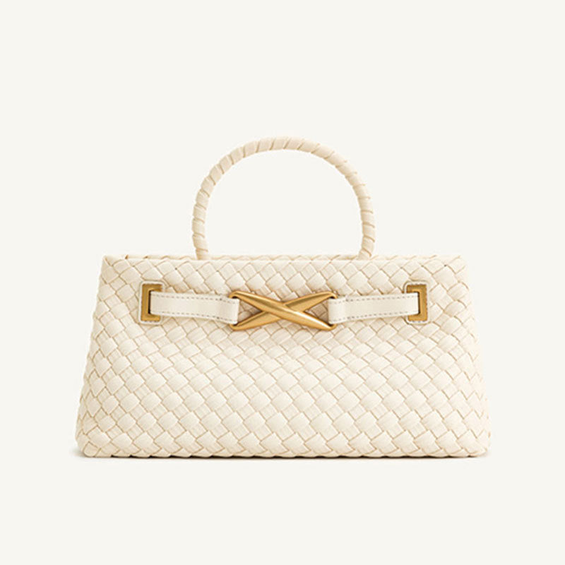 Bow Woven Tote