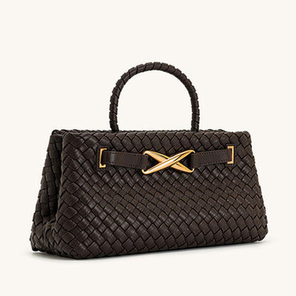 Bow Woven Tote