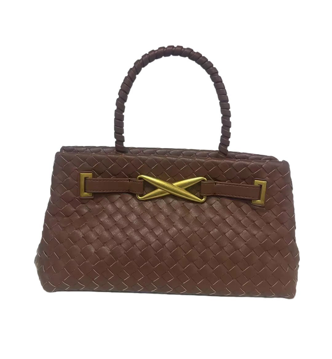 Bow Woven Tote